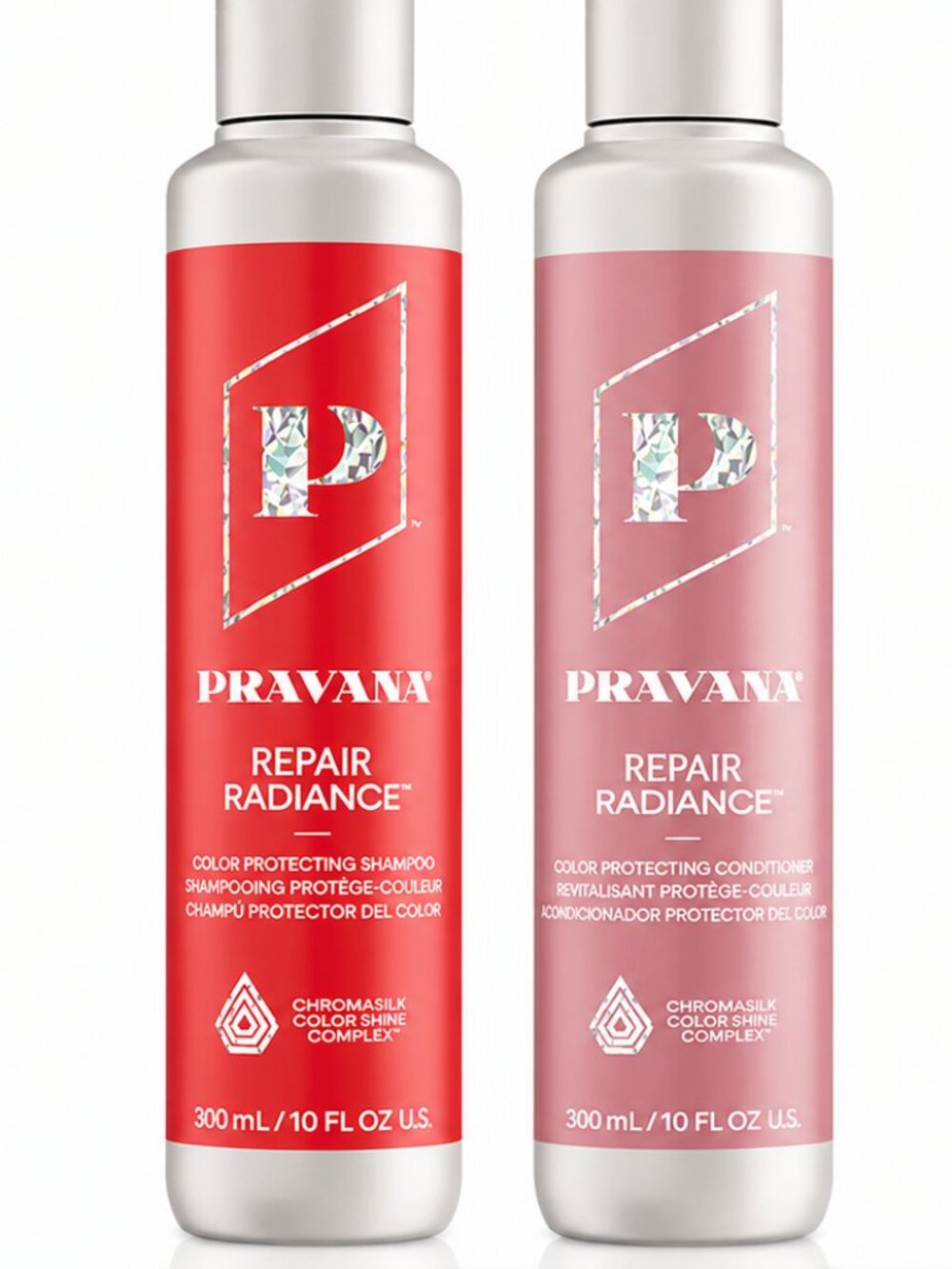 Pravana Repair Radiance Shampoo & Conditioner Set | 10 oz Each | Professional